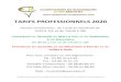 TARIFS PROFESSIONNELS 2020pepiniere-compostiere.com/wp-content/uploads/2020/03/...Stop Net Racines : 0,70m de large par 25m le rouleau 93,77 € Stop Net Racines : 0,70m de large mètre