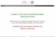CLIMA Y CULTURA ORGANIZACIONAL ENCUESTA 2013 · 2017. 8. 14. · Prácticas de Transformación de Clima y Cultura Organizacional 2017 Introducción De los factores básicos surgen