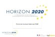 Point de Contact National PMEhtml.transferts-lr.org/CDubarry_H2020_et_PME.pdf · 1 Contexte Horizon 2020 1 Horizon 2020 et PME Montpellier, 11/2/16 1. Modèle de coûts (sauf Eurostars):
