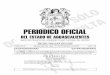 PERIODICO OFICIAL - Aguascalientes · 2017. 1. 6. · PERIODICO OFICIAL DEL ESTADO DE AGUASCALIENTES MEDIO DE DIFUSION DEL GOBIERNO CONSTITUCIONAL DEL ESTADO Registro Postal PP-Ags.-001-0125.-