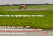 Os efeitos dos agrotóxicos na saúde humanameioambiente.mppr.mp.br/arquivos/File/EFEITO_DOS_AGRO... · 2018. 5. 21. · Os efeitos dos agrotóxicos na saúde humana Prof.Dr. Wanderlei