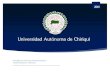 Universidad Autónoma de ChiriquíMOTIVO DEL VIAJE UNIVERSIDAD AUTÓNOMA DE CHIRIQUÍ ... a Guatemala para participar de la XXIII Asamblea Ordinaria del Consejo de Facultad Humanística