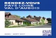 RENDEZ-VOUS PAYS LOIRE VAL D’AUBOIS · 2017. 4. 14. · APREMONT-SUR-ALLIER Au cœur d’un village classé parmi les «Plus beaux villages de France», Parc labellisé «jardin