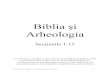 The Bible and Archeology 1-12 - Biblia şi Arheologia - Partea 1streaming.ucg.org/languages/easteuropean/Romanian/BApart... · 2015. 4. 7. · The Bible and Archeology 1-12 - Biblia