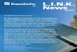 131025 LINK-NEWS web - Fraunhofer...Damit steht im Verlauf des Jahres 2014 ein hochpräzises Instrument zur Entwicklung und Validierung von Systemen und Produk-ten für Ortung, Identiﬁ