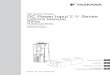 AC Servo Drives DC Power Input خ£ V Series Documents/Yaskawa...آ  2019. 1. 9.آ  AC SERVOMOTOR Safety