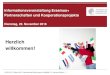 Informationsveranstaltung Erasmus+ Partnerschaften und … · 2020. 9. 10. · 14.09.2016 | Referat VIII -C Internationale Beziehungen & Mobilität | Dr. Andreas Winkler | 1 Herzlich