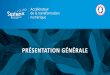 PRÉSENTATION GÉNÉRALE · 2020. 6. 5. · Exploitation agile et adaptation temps réel des plans de transports collectifs partagés intégrant la connaissance et la prédiction