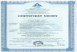 certifikáty... · v 3025 trezor test s.r.o. na vršku 67, 250 67 klecany certifikacnÍ orgÁn e. 3025 akreditovanÝ ceskÝm institutem pro akreditaci, o.p.s. certifikÁt shody