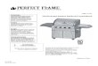 Parrilla de gas propano líquido de 4 quemadoresgrilltown.com/manuals/slg2006b-spanish_010905.pdf · Manual del usuario 4 24” 24” ... • Es esencial mantener el quemador y los