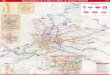 Plano Histórico de la Red de Metro de Madrid 1919-2019 · Tierno Galván Parque de Azorín Parque Lineal de Palomeras Parque de Entrevías Parque de San Blas Parque Campo de La Paloma