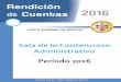 Rendición de Cuentas 2016 - República de El Salvador · rendición de cuentas 2016 organo judicial - corte suprema de justicia 8 notificaciones realizadas – aÑo 2016 sesiones