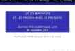 LALOIBINOMIALE ETLESPROGRAMMESDEPREMIÈRE Journéesinter-académiques,Lyon … · 2010. 12. 13. · La loi binomiale et les programmes de Première,YvesDucel,IREM-UFC(J.inter-académiques,Lyon,30/11/2010)