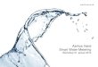 Aarhus Vand Smart Water Metering - Teknologisk Institut Aarhus Vand LS.pdf · til 2020 reduceres til 2 anlæg 130 pumpestationer, et antal som øges de kommende år 2.300 km hovedledningsnet