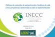 Presentación de PowerPointledslac.org/wp-content/uploads/2016/06/presentac... · • Los esfuerzos de mitigación del PECC plantean “ Reducir las Emisiones de Contaminantes Climáticos