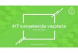 IKT kompetencije vaspitača - Početna · Microsoft PowerPoint - IKT kompetencije vaspitaca NS 1.ppt Author: PedjaSSD Created Date: 10/21/2019 7:46:04 PM 