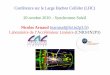 Nicolas Arnaud (narnaud@@plal.in2p3.fr) Laboratoire de … · 2017. 11. 23. · Une (très) brève histoire des particules 1897, J.J. Thomson : découverte de l’électron – appelé