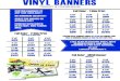 Flyer - Banner and Stands National Stands National.pdfTEARDROP FLAGS 7’ Small Teardrop Flag $231.00 each with Full Color, 1 Sided Custom Banner and Spike Base 9’ Medium Teardrop