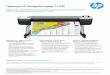 Принтер HP DesignJet серии T1700h20195.91,4 м (36 дюймов x 300 футов) C6569C : особоплотная бумага HP с покрытием, 1067 мм x 30,5
