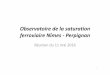 Observatoire de la saturation ferroviaire Nîmes - Perpignangaretgv.free.fr/vrac/2016-05-11_ObservatoireSaturation_Presentation.… · 8 Nombre de trains en jour ouvrable de base