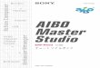 日本語版 チュートリアルガイド - Sony...Lesson3では、ビヘイビアアレンジャーの基礎的な操作を学べます。Lesson 1 AIBOのセンサーを押すと、座って