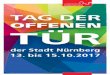 Programmheft zum Tag der offenen Tür 2017 · Lohnend ist ein Besuch im Rathaus dennoch. ... E 35 Toastmasters Rhetorik-Clubs der Metropolregion Nürnberg 61 E 36 Wohngemeinschaft