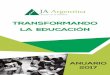 TRANSFORMANDO LA EDUCACIÓN - junior.org.arjunior.org.ar/wp-content/uploads/2019/11/Anuario-2017.pdf · contribuyen a la educaciÓn emprendedora y modelamos planes de rse especÍficos
