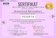 e-Certificatecc-psikologi.umm.ac.id/files/file/PIBK(2).pdf · Dian Nur Andriani Eka Setiawati, M.Psi., Psikolog e-Certificate No. Seri: CC-025