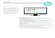 PSG EMEA Commercial Monitor 2014 Datasheetmedia.flixcar.com/f360cdn/HP-1476997839-4aa5-7167pte.pdf · FolhadeDados MonitorHPProDisplayP222vade54,6cm(21,5pol) PerfeitoparaoseuPCPro
