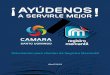 AYÚDENOS - - Camara De Comercio · La Cámara de Comercio y Producción de Santo Domingo está enfocada en ofrecer a todos sus clientes un servicio rápido, eficiente y de calidad,