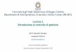 Lezione 1 Introduzione al controllo di gestione - unirc.it · Università degli Studi Mediterranea di Reggio CalabriaDipartimento di Giurisprudenza, Economia e Scienze Umane (DIGIES)