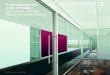 Transparenz HORIZONTE mit Profil für eine neue Büro-Architektur. · 2015. 2. 5. · HORIZONTE RW + Wandverkleidung, an bauseitiger Wand befestigt + mit vertikal oder horizontal