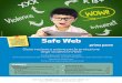 o Safe Web - istruzioneveneto€¦ · Safe Web prima parte Premessa Il compendio Safe Web nasce da un percorso di ri-flessione e sintesi dei principali rischi che attual-mente i giovani