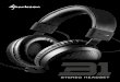 ds B1 es 02 - Sharkoon · GENERAL Tipo: Auricular estéreo Diseño: Circumaural Conector: Jack TRRS/estéreo ... a tablets, smartphones, MP3 Players, notebook, PlayStation 4 y XBox