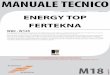MANUALE TECNICO · manuale.tecnico 4 pagina - nome file 354M060002 - rev. 02 del 04/2010 - codice 354M0600 - manuale tecnico ENERGY TOP W / FERTEKNA W 1.3 Tabella dati tecnici 80