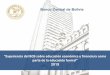 “Experiencia del BCB sobre educación económica y financiera … · 2019. 12. 16. · Temas propuestos por el BCB Armonización de los temas del BCB en el currículo Curso UNIDAD