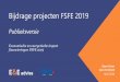 Bijdrage projecten FSFE 2019 · • De projecten die door het FSFE zijn ondersteund, leiden niet alleen tot energie-impact en CO 2-reductie, maar ook tot een werkgelegenheidsimpuls