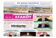 Yazs 21 - 22. sayfalarda - Ataköy Gazetesi · Bakrköy çalkalanyor. Her kafadan bir ses çkyor. Kimi yönetim belediyeyi 380 milyon TL (Eski parayla 380 trilyon) borçla devrald