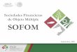 Sociedades Financieras de Objeto Múltiple SOFOM ASOFICH - Importancia de las S… · Sociedades Financieras de Objeto Múltiple. SOFOM Septiembre, 2016. ... Sociedades Mercantiles)