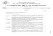 CONGRESO DE LOS DIPUTADOS · 2016. 10. 26. · la ampliación en la cesión de la finca Las Turquillas. Aprobación con modificaciones así como enmiendas formuladas..... 3. 161/000354
