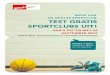 WEEK VAN DE GENTSE SPORTCLUB TEST GRATIS SPORTCLUBS … · Van 9 tot en met 24 september 2017 neemt de Sportdienst deel aan het initiatief de ‘Week van de Gentse Sportclub’. De