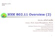 IEEE 802.11 Overview (2) anan/myhomepage/wp...آ  4 IEEE 802.11 Family Task Group Descriptions 802.11c