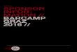 SPONSOR INFOR- MATION // BARCAMP GRAZ 2016barcamp-graz.at/live/wp-content/uploads/2016/... · Blogcamp, Erklärbärcamp und WPcamp zu einem geballten Wissenspool zusammen-schließen
