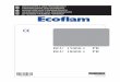 Инструкция по монтажу, эксплуатации Ecoflam Blu 15000.1 ... · 2017. 12. 28. · 3 420010307900 BLU 15000.1 - 18000.1 PR IT mbar 2000 3000 4000 5000