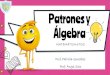 Patrones y Álgebra · Paso 1: Anota los datos en la tabla y determina el patrón que relaciones los metros con la distancia. Paso 2: Calcula el tiempo pedido y escribe la respuesta