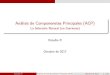 Análisis de Componenetes Principales (ACP) - La Selección ... · AnálisisdeComponenetesPrincipales(ACP) LaSelecciónNatural(enGorriones) EstudioR Octubrede2017 Estudio R Análisis