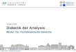 Jürgen Roth Didaktik der Analysis - Uni Koblenz-Landau · Produkt- und Kettenregel der Differentialrechnung Hauptsatz der Differential- und Integralrechnung Globale Sätze der Differential-