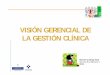 New VISIÓN GERENCIAL DEVISIÓN GERENCIAL DE LA GESTIÓN … · 2014. 12. 5. · ECONÓMICA Y DE RR HUMANOS SUBDIRECCIÓN DE SERVICIOS GENERALES SUBDIRECCIÓN DE GESTION DE CUIDADOS