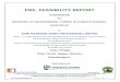 PRE- FEASIBILITY REPORT 2019. 7. 2.¢  Pre-feasibility Report P a g e | 0 PRE- FEASIBILITY REPORT SUBMISSION