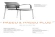 PASSU & PASSU PLUS - Q-Furnisher & Passu Plus... · Passu & Passu Plus GRAMMER OFFICE 2. Materials / Versions 2.1. Frame Tube frame cantilever – quality steel (Ø 22×3 mm). Tube